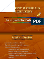 Science Form 5 Synthetic Materials in Industry