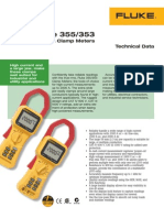 DS Fluke 355 Specifications