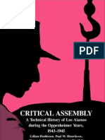 UVOD - Critical Assembly - A Technical History of Los Alamos During The Oppenheimer Years, 1943-1945 by Lillian Hoddeson, Paul W. Henriksen, Roger A. Meade, Catherine L. Westfall (1993)