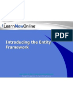 Introducing the Entity Framework