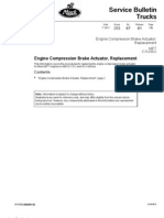 Engine Compression Brake Actuator, Replacement, CXU, GU, MP7 2007, 2010