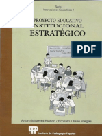 Proyecto Educativo Institucional Estratégico IPP