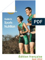 Guide de Nutrition Sportive OrganicAthlete - Édition Francaise 2012