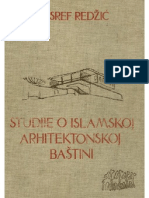 Husref Redzic - Studije o Islamskoj Arhitektonskoj Bastini