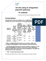 Payment Gateway Details