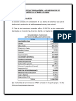 Resumen Del Proyectos Evaluacion de Proyectos