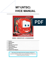 M71 (NTSC) Service Manual: Model 14Dn3Wyd-By Li Changzheng