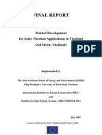 Solar Thermal Final Report