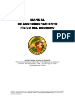 Manual Acondicionamiento Fisico para Bomberos