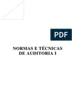 Apostila Normas e Tecnicas Auditoria