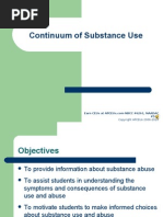 Continuum of Substance Use