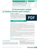 Application of Thermovision Method