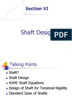 MD VI Shaft Design