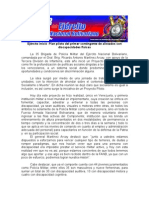 Ejército Inició Plan Piloto Del Primer Contingente de Alistados Con Discapacidades Físicas