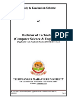 Bachelor of Technology (Computer Science & Engineering) : Study &