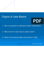 Origins of Lake Basins: 1. Why Is It Important To Understand A Lake's Morphometry?