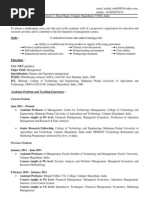 Anshul Rathi Resume C.V.