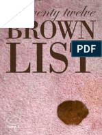 Brown List 2012