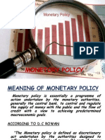 Monetary Policy