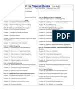 Financial Management by Prasanna Chandra Index