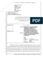 Attorneys For California State Defendants: Case 2:12-cv-02497-KJM-EFB Document 22 Filed 10/19/12 Page 1 of 3