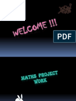 Maths Project Work (Autosaved)