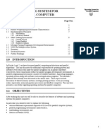 3.1-Operating System For Parallel Computer