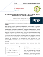 Synthesis and Characterization of A Polyaniline (Pani) Polymethacrylic Acid Composite