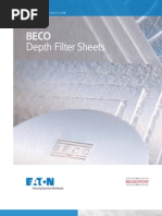 Eaton BECO Depth Filter Sheets (English US)