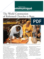 Reformed Communiqué September 2010