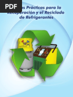 Buenas Prácticas para La Recuperación y El Reciclado de Refrigerantes