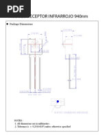 LED IR 940nm (RX)