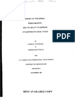 Survey of The Somali Food Industry PDF