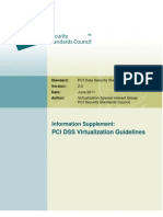 PCI DSS Virtualization Guidelines: Information Supplement