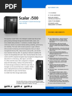 Scalar I500 Datasheet