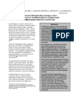 Washington's Offender Accountability Act: An Evaluation of The Department of Corrections' Risk Management Identification System