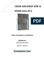 Guide D'installation Et D'utilisation ADR2500eXtra P3.2 - 253399745-A - Ed.01