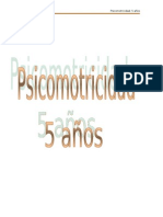 Psicomotricidad 5 Años