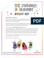 Make Magic! Do Good! by Dallas Clayton - Event Kit