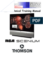 Thomson Rca Scenium DLP Technikal Training Manual