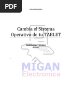 Cambiar Sistema Operativo en Tablet