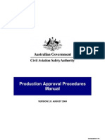 Production Approval Procedures Manual