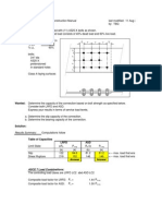 Example Problem 4.1 Given:: Results Summary