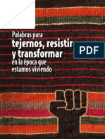 Palabras para Tejernos, Resistir y Transformar