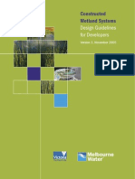 Melbourne Water Wetland Design Guide