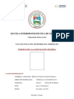 Proyecto Introduccion A La Comunicacion Cientifica