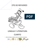 FOLLETO de REFUERZO Lengua y Literatura