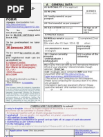 Vulcanus in Japan 2013-2014 Application Form: 20 January 2013