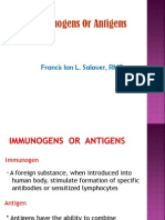 Immunogenes or Antigens