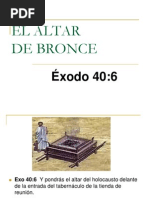 EL ALTAR de Bronce